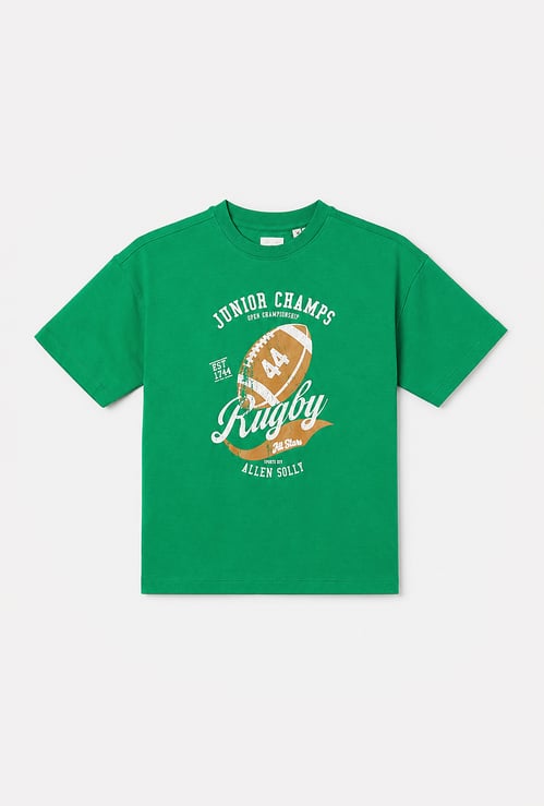 ALLEN SOLLY Boys Graphic Print T-shirt