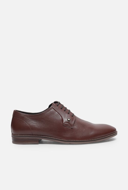 LOUIS PHILIPPE Solid Lace-Ups Shoes