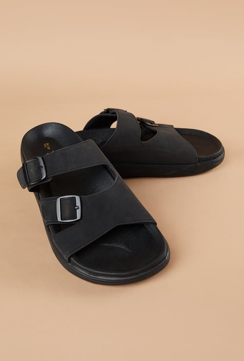 CODE Sandals with Buckle Closure