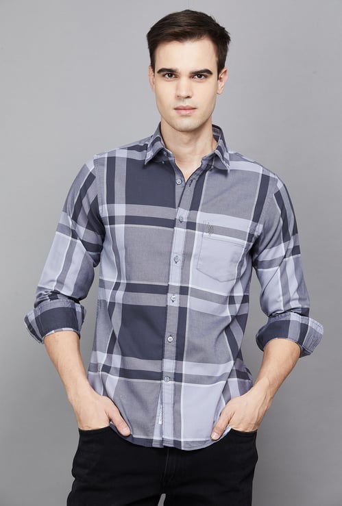 US POLO ASSN Checked Regular Fit Shirt