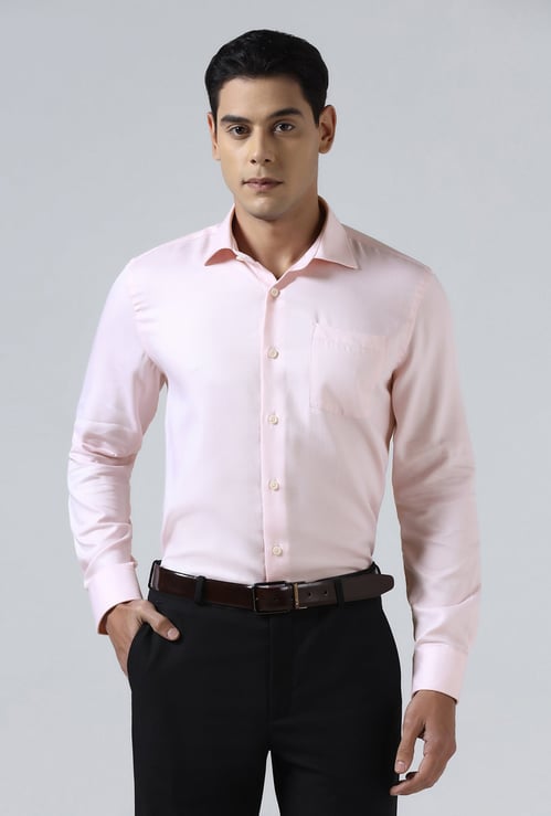 BLACKBERRYS Solid Slim Fit Formal Shirt