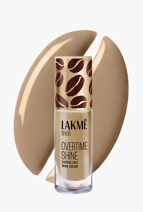 LAKME 9to5 Overtime Shine Nail Color - 6ml