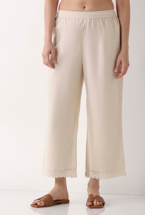 BIBA Solid Palazzos