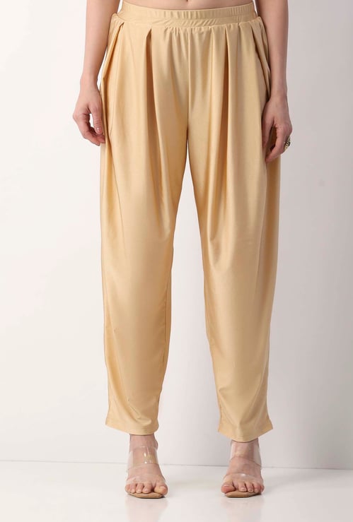 BIBA Pleated Palazzos
