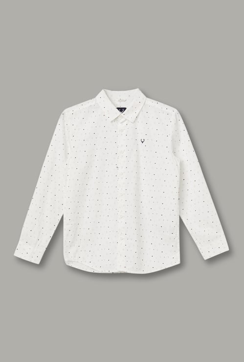 ALLEN SOLLY Boys Printed Shirt