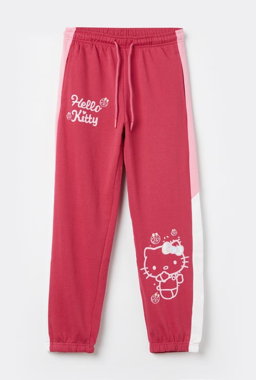 KIDSVILLE Girls Hello Kitty Joggers