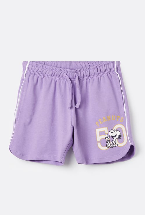 KIDSVILLE Peanuts Print Shorts