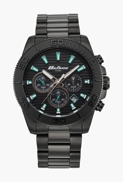 TITAN Octane Gridline Chronograph Watch - 90239NM01