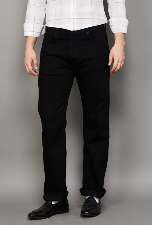 LEVI'S 555 Solid Relaxed Straight Jeans