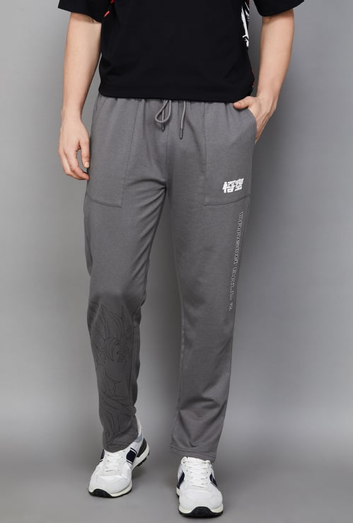FREE AUTHORITY Dragon Ball Z Print Track Pants