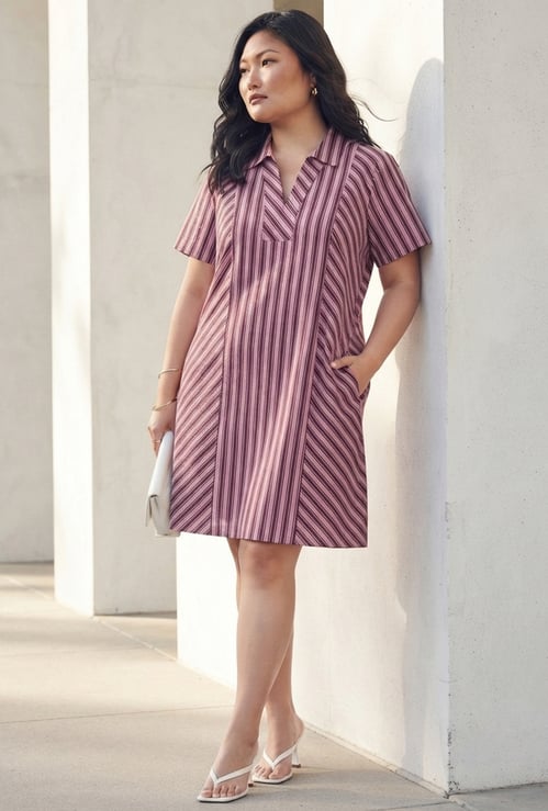 NEXUS Striped Shift Dress