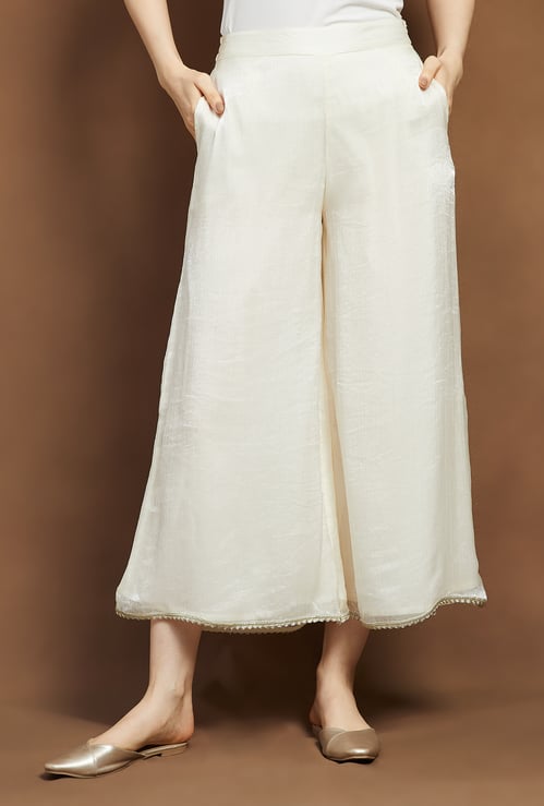 MELANGE Shimmery Palazzos