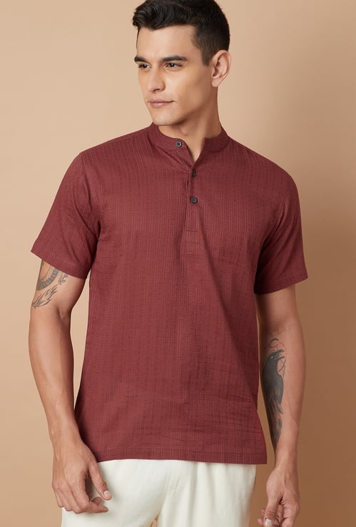 MELANGE Embroidered Short Kurta