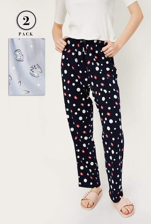 Women Printed Pyjamas - Pack of 2