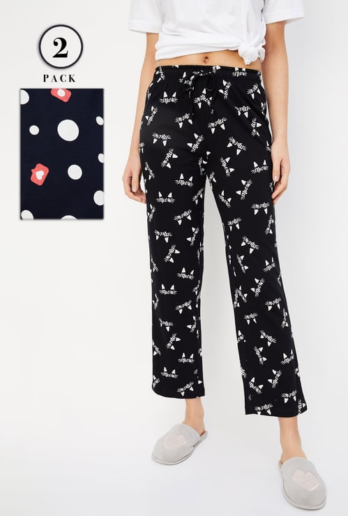 Women Printed Pyjamas - Pack of 2