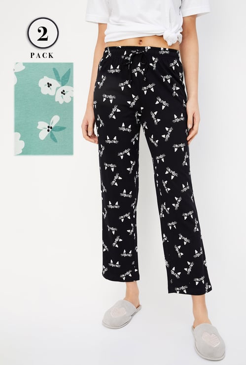 Women Printed Pyjamas - Pack of 2