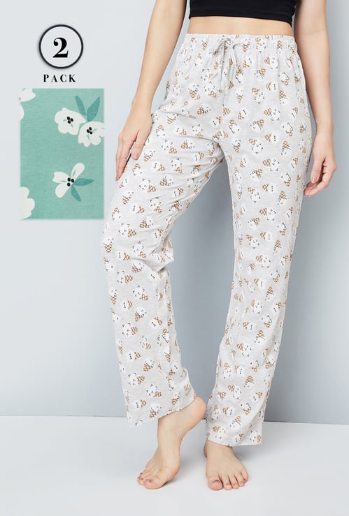 Women Printed Pyjamas - Pack of 2