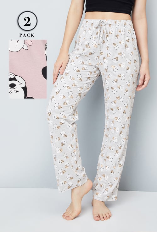 Women Printed Pyjamas - Pack of 2