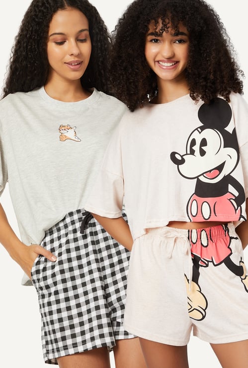 Women Printed Shorts Set - Pack of 2