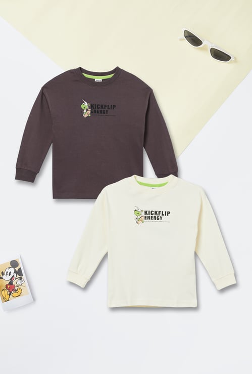 Boys Printed T-shirt - Pack of 2
