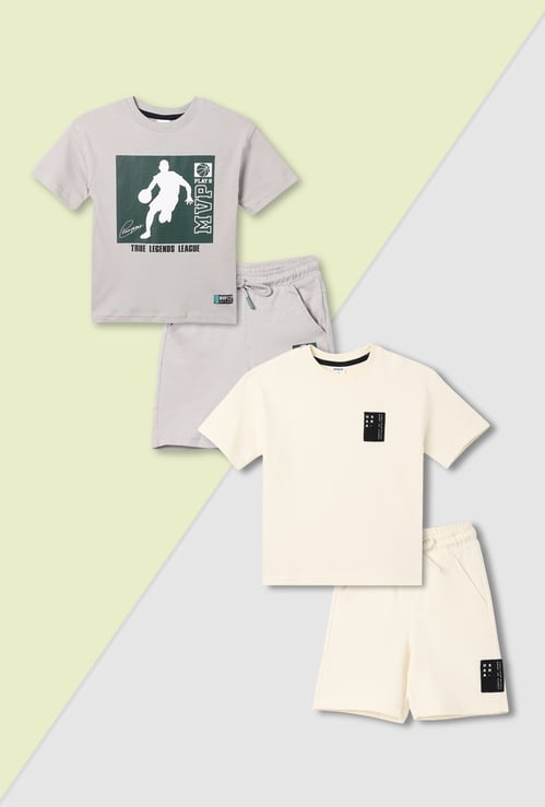 Boys Assorted Shorts Set - Pack of 2