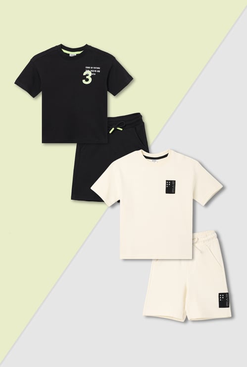 Boys Assorted Shorts Set - Pack of 2