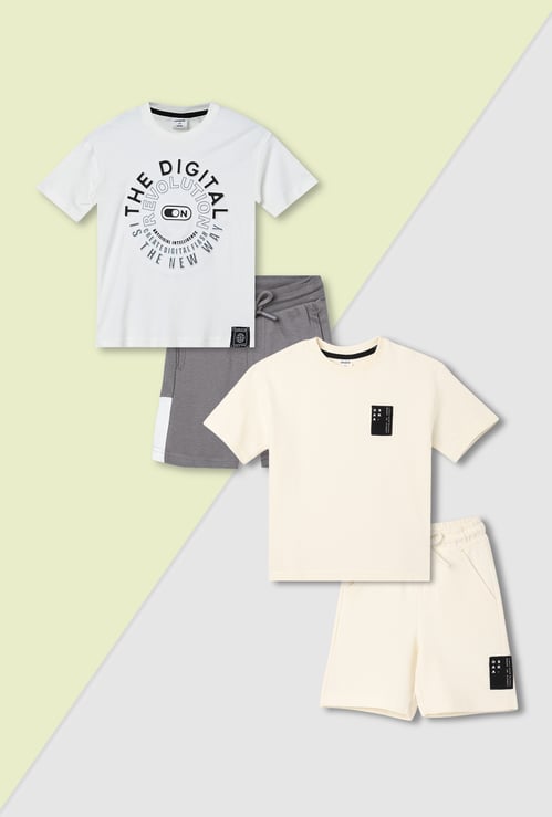 Boys Assorted Shorts Set - Pack of 2