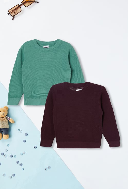 Boys Knit Sweater - Pack of 2