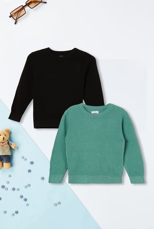 Boys Knit Sweater - Pack of 2