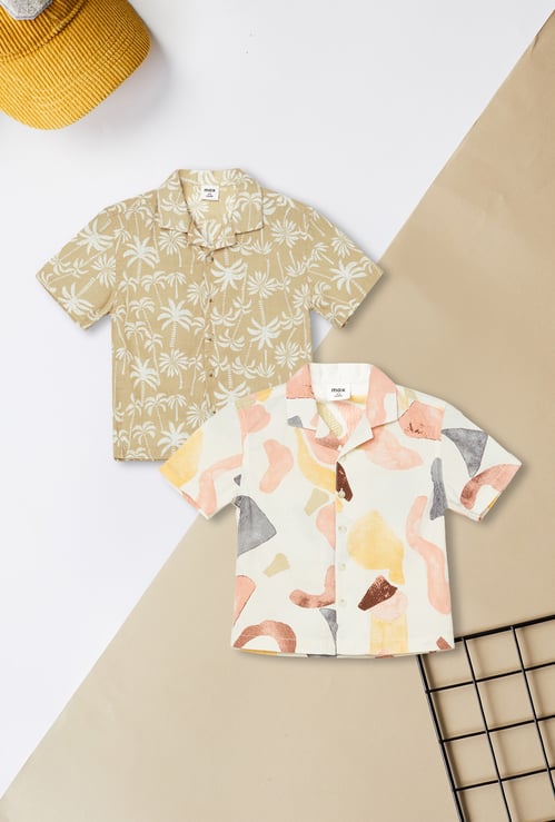 Boys Printed Shirts - Pack of 2