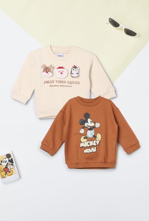 Boys Assorted Sweatshirt - Pack of 2