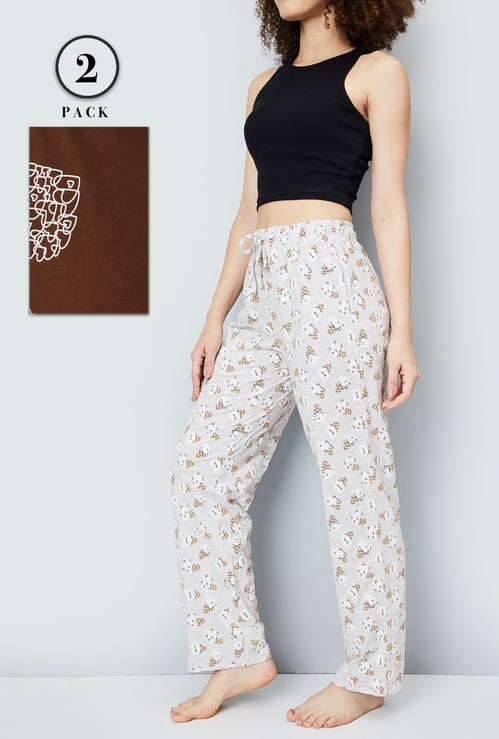 Women Printed Pyjamas - Pack of 2