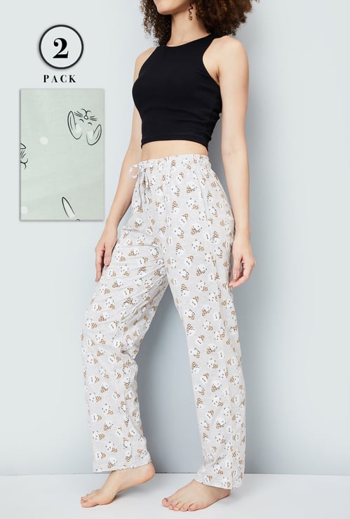 Women Printed Pyjamas - Pack of 2