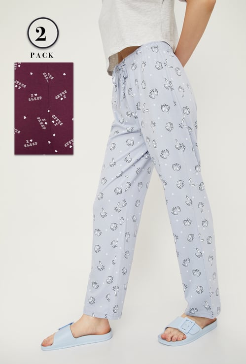 Women Printed Pyjamas - Pack of 2