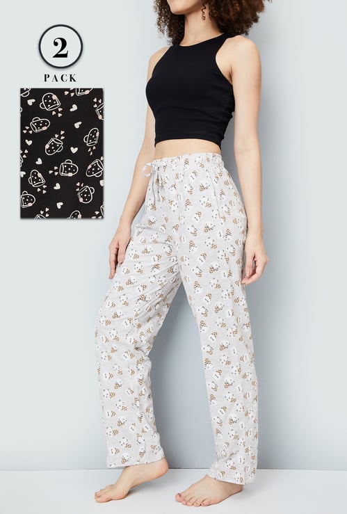 Women Printed Pyjamas - Pack of 2