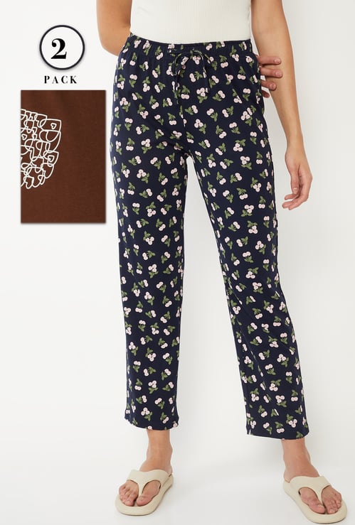 Women Printed Pyjamas - Pack of 2