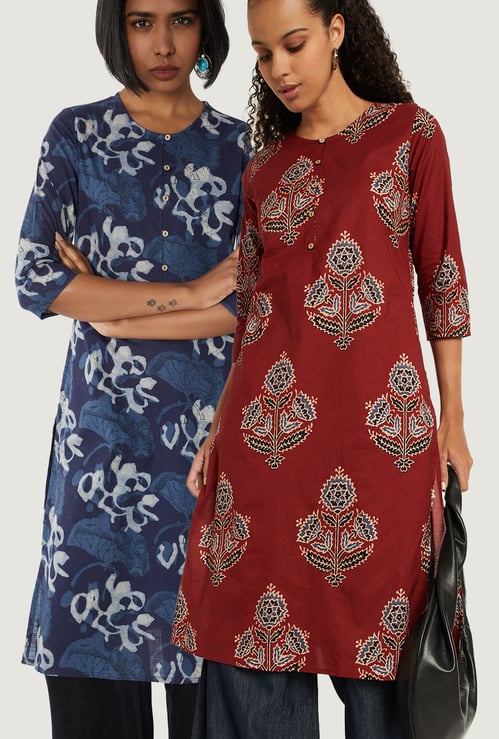 Kalki x Max Women Printed Kurtas - Pack of 2
