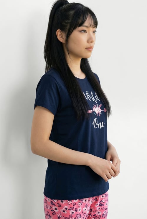 Women Printed PJ Set