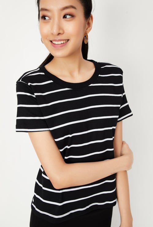 Women Striped T-shirt