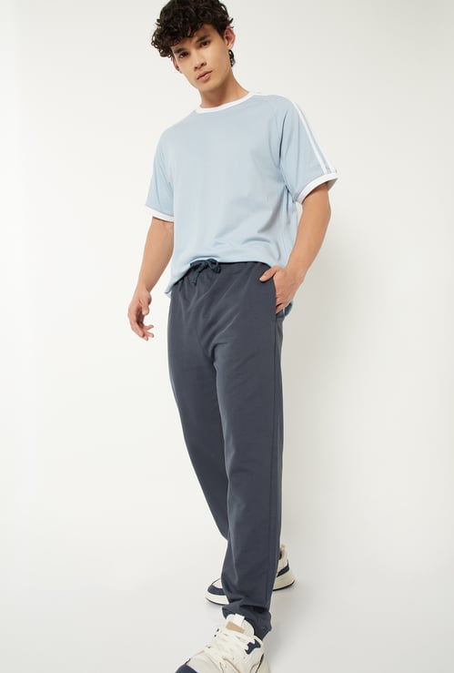 Men Solid Athleisure Joggers
