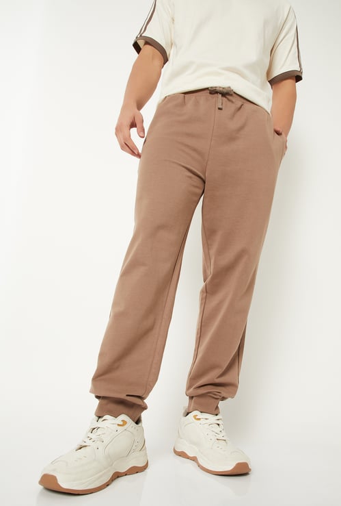 Men Solid Athleisure Joggers