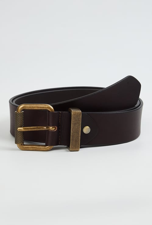 Men Solid Belt
