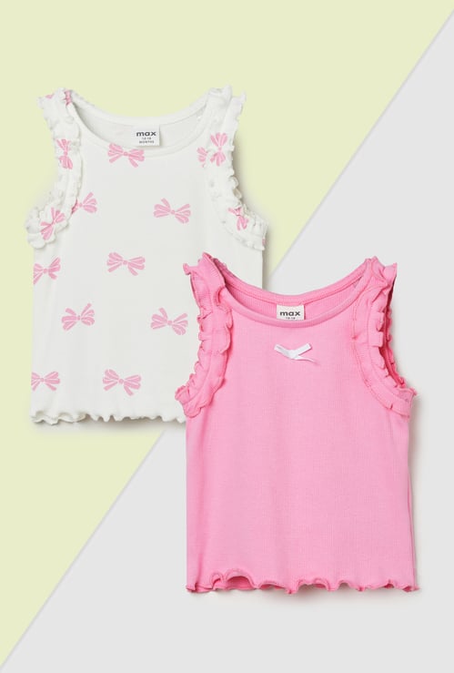 Girls Assorted Top - Pack of 2