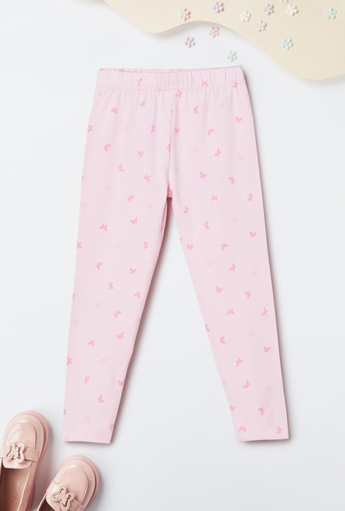 Girls Printed Leggings