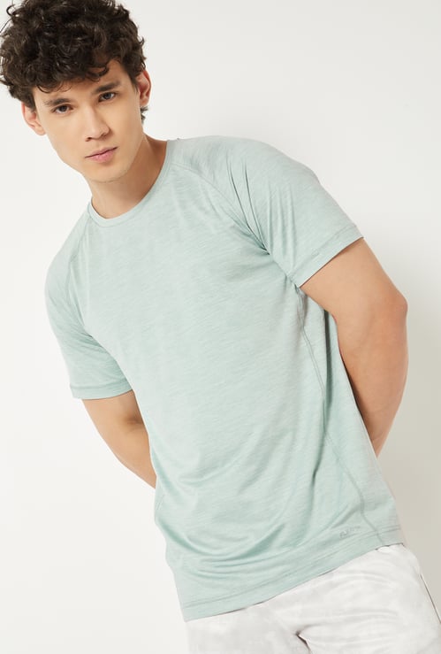 Men Heathered Athleisure T-shirt