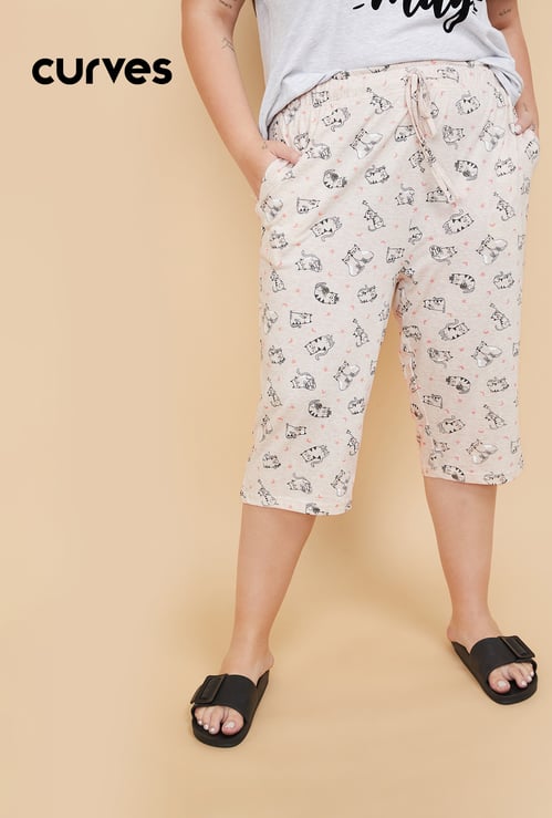Women Printed Capris