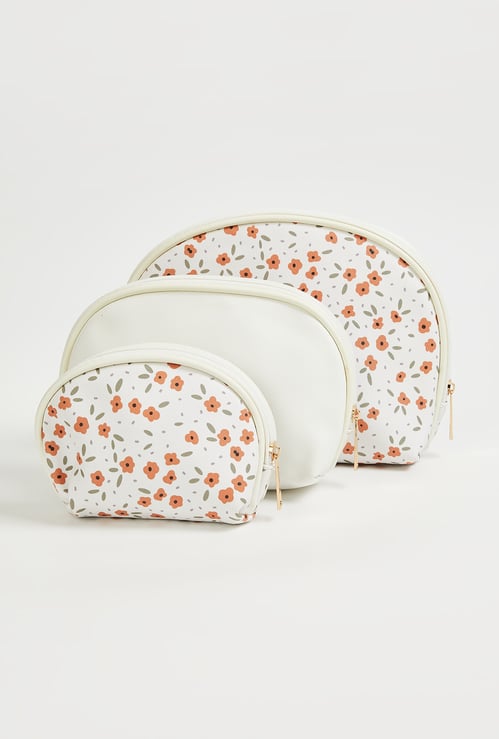 Women Assorted Vanity Pouch - Pack of 3