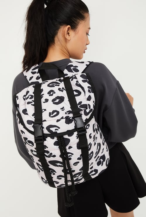 Women Animal Print Backpack