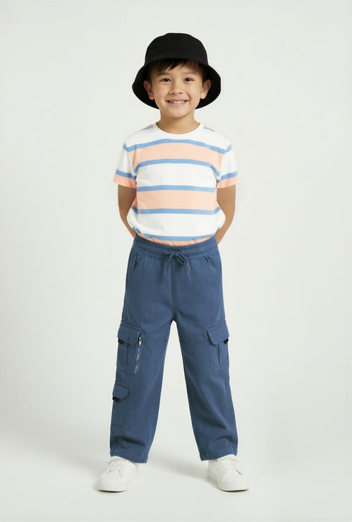 Boys Solid Cargos