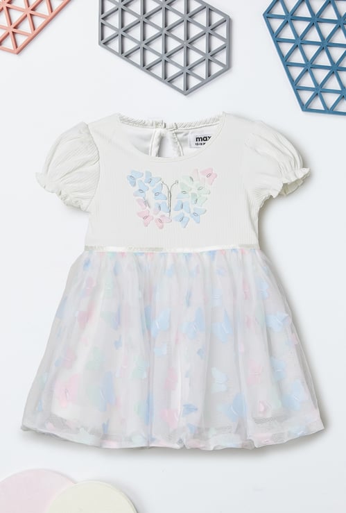 Girls Applique Dress